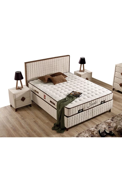 İmaj Siesta Plus Set (baza+yatak+başlık) Çift Kişilik 200x200 cm - 2