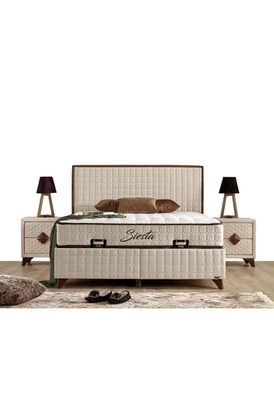 İmaj Siesta Plus Set (baza+yatak+başlık) Çift Kişilik 200x200 cm - 3