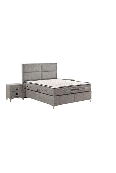 İmaj Nirvana Set (baza+yatak+başlık) Çift Kişilik 150x200 Cm - 3