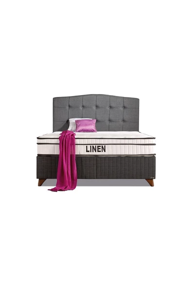 İmaj Linen Set (baza+yatak+başlık) Tek Kişilik 120x200 Cm - 2