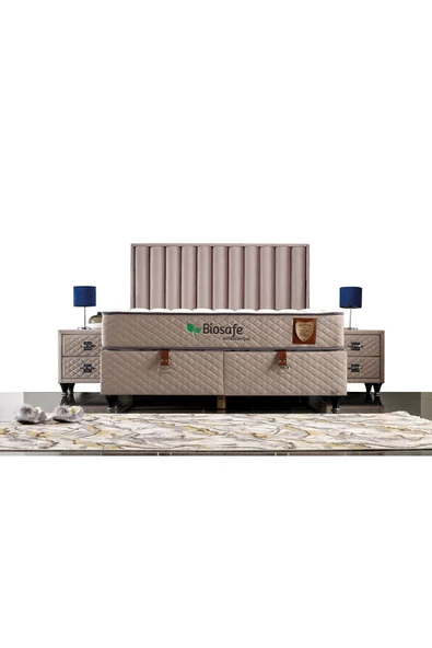 İmaj Biosafe Set (baza+yatak+başlık) Tek Kişilik 100x200 Cm - 3