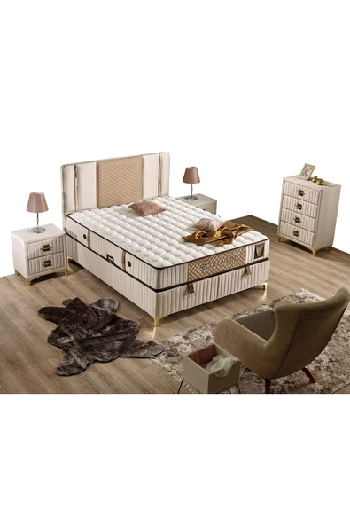 İmaj Collagen Set (baza+yatak+başlık) Çift Kişilik 160x200 Cm - 3