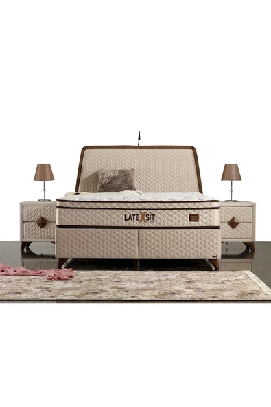 İmaj Latexsit Plus Baza Çift Kişilik 160x200 Cm(YATAK VE BAŞLIK FİYATA DAHİL DEĞİLDİR)