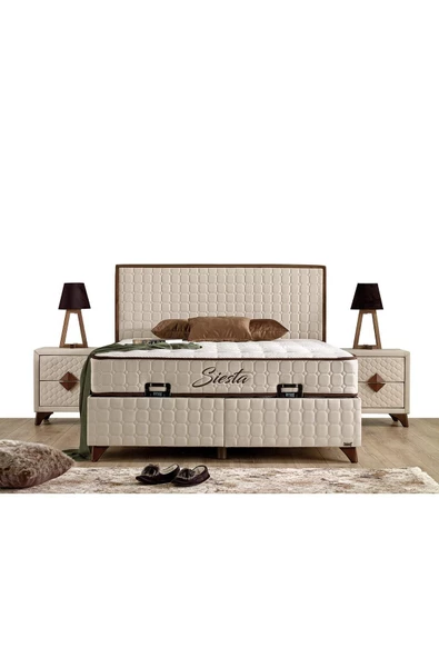 İmaj Siesta Plus Baza Tek Kişilik 90x190 Cm (YATAK VE BAŞLIK FİYATA DAHİL DEĞİLDİR)