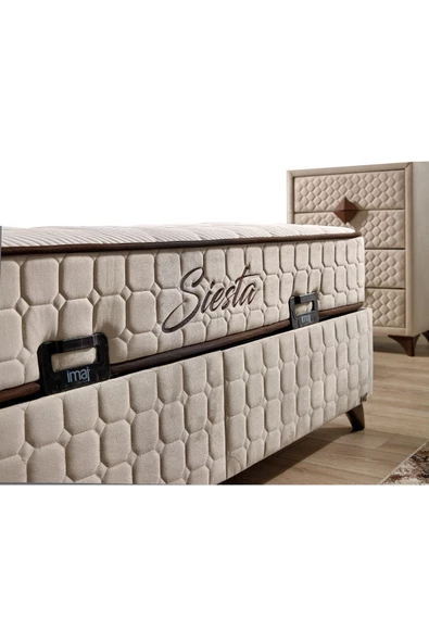 İmaj Siesta Plus Baza Çift Kişilik 200x200 Cm (YATAK VE BAŞLIK FİYATA DAHİL DEĞİLDİR) - 2