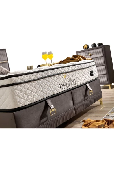 İmaj Deluxe Baza Çift Kişilik 140x200 Cm (YATAK VE BAŞLIK FİYATA DAHİL DEĞİLDİR) - 2
