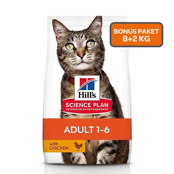 Hills Science Plan Optimal Care Tavuklu Yetişkin Kedi Maması 10 kg