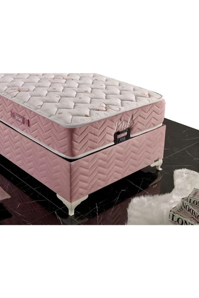 İmaj Pink Baza Tek Kişilik 90x200 Cm (YATAK VE BAŞLIK FİYATA DAHİL DEĞİLDİR) - 2