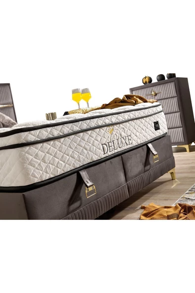 İmaj Deluxe Baza Tek Kişilik 90x190 Cm (YATAK VE BAŞLIK FİYATA DAHİL DEĞİLDİR) - 2