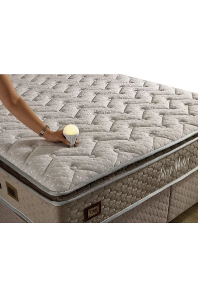İmaj Sleep Maker Yatak Çift Kişilik 140x190 Cm (BAŞLIK VE BAZA FİYATA DAHİL DEĞİLDİR)