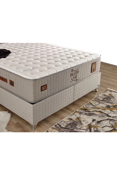 İmaj Silver Line Yatak Çift Kişilik 140x200 Cm (BAŞLIK VE BAZA FİYATA DAHİL DEĞİLDİR) - 2
