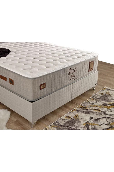 İmaj Silver Line Yatak Çift Kişilik 140x190 Cm (BAŞLIK VE BAZA FİYATA DAHİL DEĞİLDİR) - 2