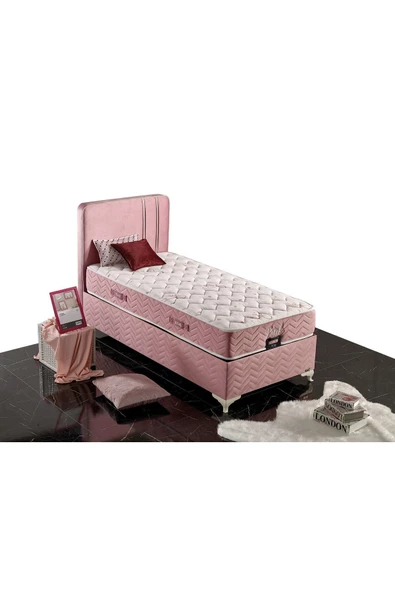 İmaj Pink Yatak Tek Kişilik 90x190 Cm (BAŞLIK VE BAZA FİYATA DAHİL DEĞİLDİR)