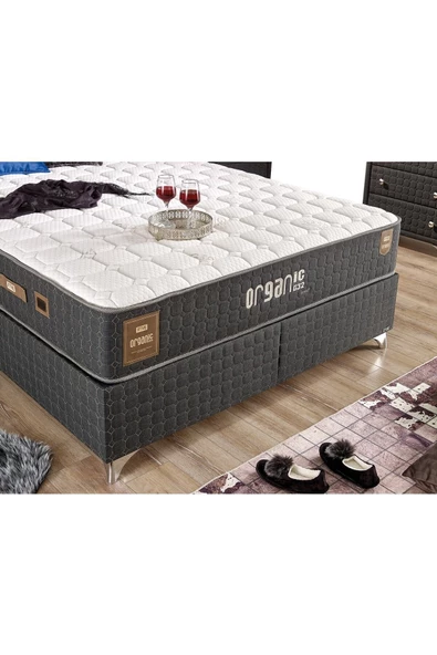 İmaj Organic Yatak Çift Kişilik 140x190 Cm (BAŞLIK VE BAZA FİYATA DAHİL DEĞİLDİR) - 3