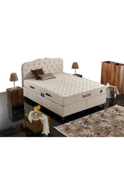 İmaj Natural Cotton Plus Yatak Çift Kişilik 140x200 Cm (BAŞLIK VE BAZA FİYATA DAHİL DEĞİLDİR)
