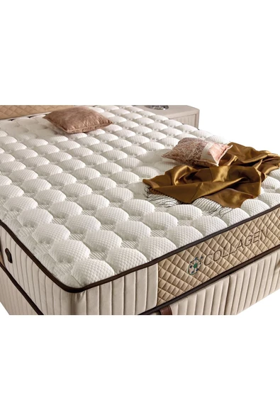 İmaj Collagen Yatak Çift Kişilik 160x200 Cm (BAŞLIK VE BAZA FİYATA DAHİL DEĞİLDİR) - 2