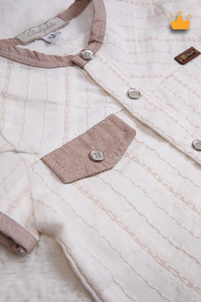 Babydola Erkek Bebek Çocuk Şortlu Takım 15102 - 3