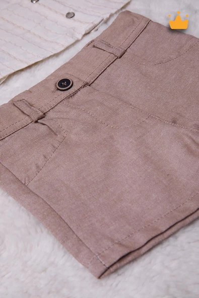 Babydola Erkek Bebek Çocuk Şortlu Takım 15102 - 5