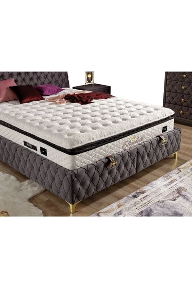 İmaj Elızabeth Yatak Tek Kişilik 100x200 Cm (BAŞLIK VE BAZA FİYATA DAHİL DEĞİLDİR)