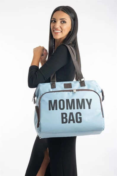 MOMMY BAG ANNE BEBEK BAKIM ÇANTASI MAVİ -N