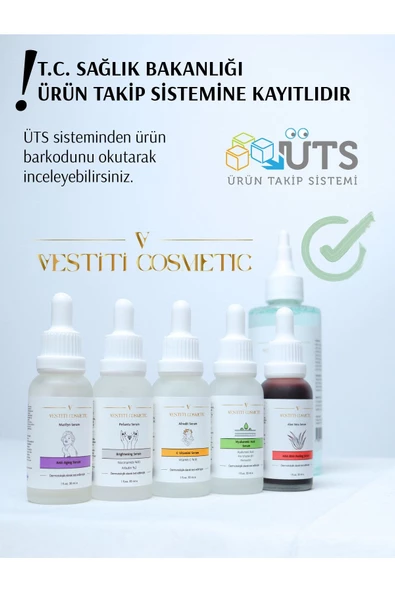 VESTİTİ COSMETİC,Nemlendirici Hyaluronik Asit Serum - 5