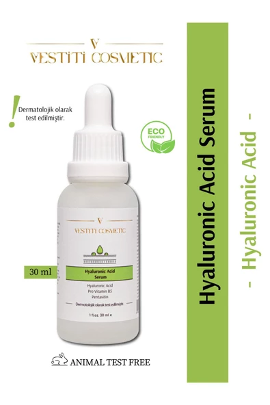VESTİTİ COSMETİC,Nemlendirici Hyaluronik Asit Serum