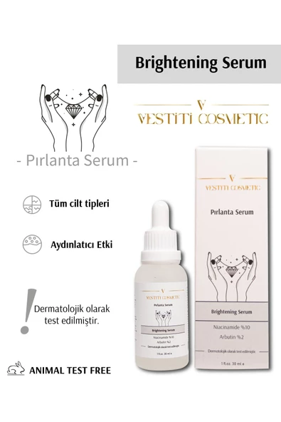 VESTİTİ COSMETİC,Pırlanta Serum – Brightening Serum - 2