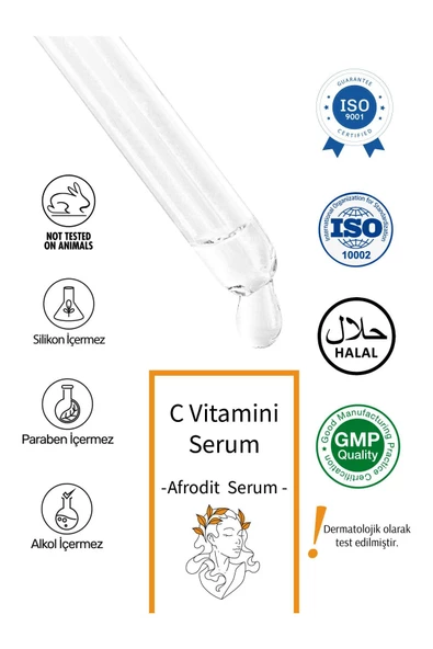 VESTİTİ COSMETİC,Afrodit Vitamin C %10 Serum - 3