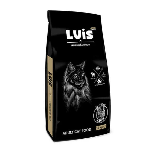 Luis Kuzu Etli Kedi Maması 15 KG - 1