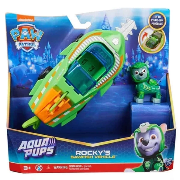 PAW Patrol Aqua Pups Temalı Araçlar -  Rocky