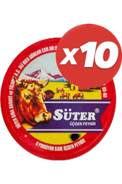 Hacı Paşa Suluhan    Süter Üçgen Peynir 10'lu