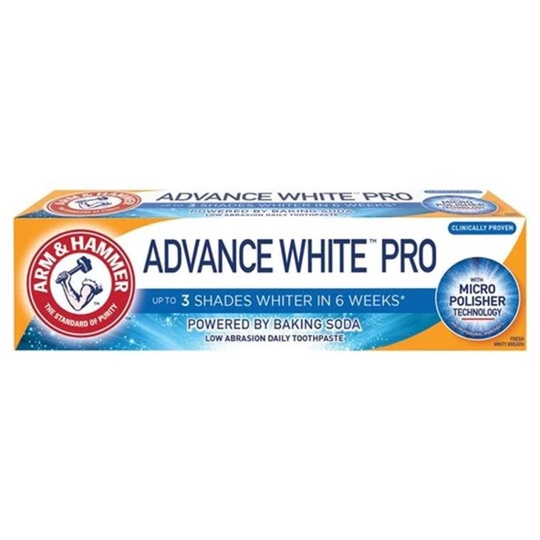 Arm Hammer Advance White Pro Diş Macunu 75 ml