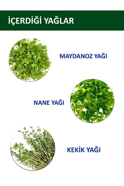 5 kutu 25'li Ağız Kokusu Önleyici, Nefes Temizleyici (Soğan, sarımsak koku yok edici) - 7
