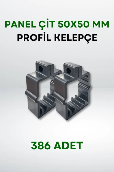 Panel Çit 50x50 MM Profil Kelepçe (386 Adet) - 3