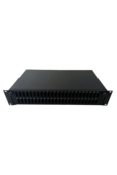 2U 19 İNCH 48 PORT SCD FİBER OPTİK RACK TİPİ PATCH PANEL - 2