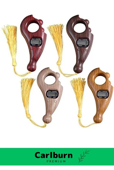 Özel Üretim Sağlam Dayanıklı Reset Düğmeli Otomatik Kapanma Tesbih Model Dijital Zikirmatik - 4