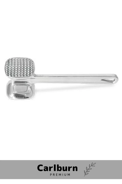 Premium Seri Paslanmaz Çelik Yüksek Kaliteli Kolay Temizlenir Et Dövme Çekici Çift Taraflı - 3