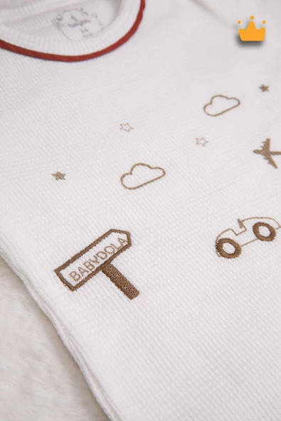 %100 Pamuk Triko Kız Erkek Bebek Çocuk Şortlu Takım 15031 - 8