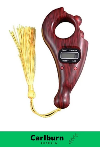 Özel Üretim Sağlam Dayanıklı Reset Düğmeli Otomatik Kapanma Tesbih Model Dijital Zikirmatik - 2