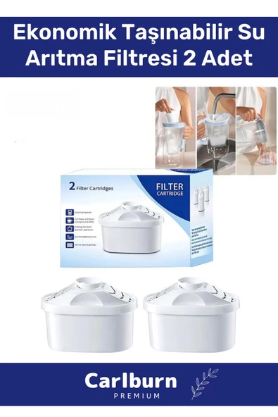 Özel Üretim Taşınabilir Uzun Ömürlü Ekonomik Taşınabilir Su Arıtma Filtresi 2 Adet - 2