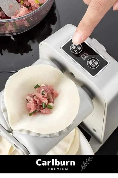 Premium Seri 1300mAh Usb Şarjı ile 1500 İşlem Yapabilen Kaymaz Tam Otomatik Hamur Ravioli Makinesi - 6