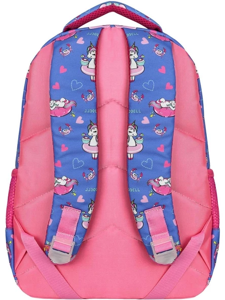 Waddell Lisanslı Lila Unicorn Desenli İlkokul Çantası Beslenme Çantası ve Kalemlik - 4