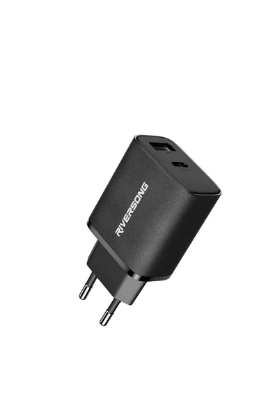 Riversong Wall Charger SafeKub D3 - 20W Siyah