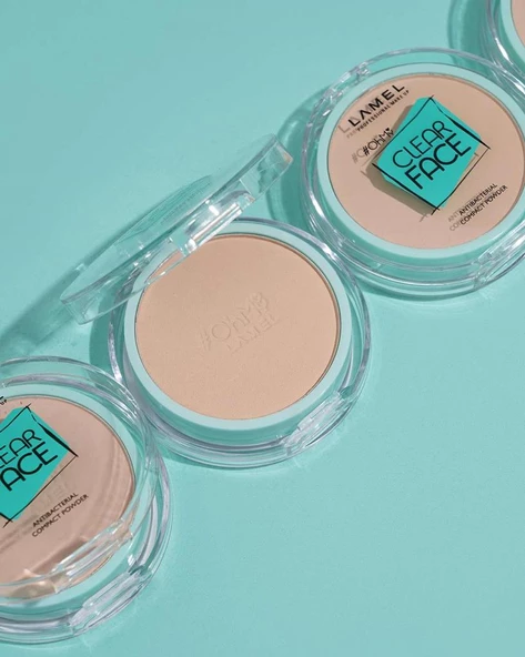 Lamel OhMy Clear Face Antibakteriyel Kompakt Pudra No 405 - 8