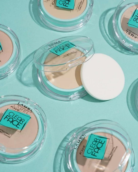 Lamel OhMy Clear Face Antibakteriyel Kompakt Pudra No 405 - 7