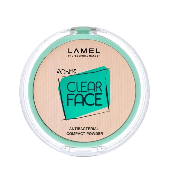 Lamel OhMy Clear Face Antibakteriyel Kompakt Pudra No 405