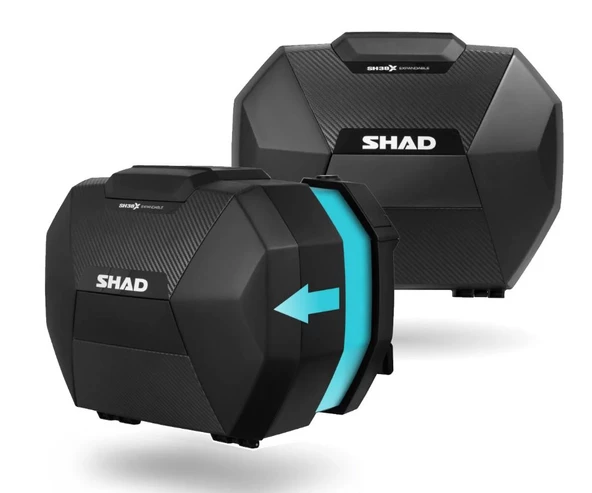 SHAD SH38X EXPANDABLE GENİŞLEYEBİLİR ÇANTA SETİ CARBON