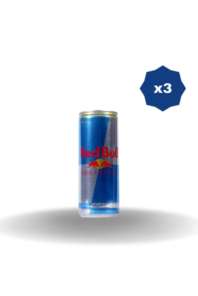 Red Bull REDBULL ŞEKERSİZ 250 ML X 3 ADET