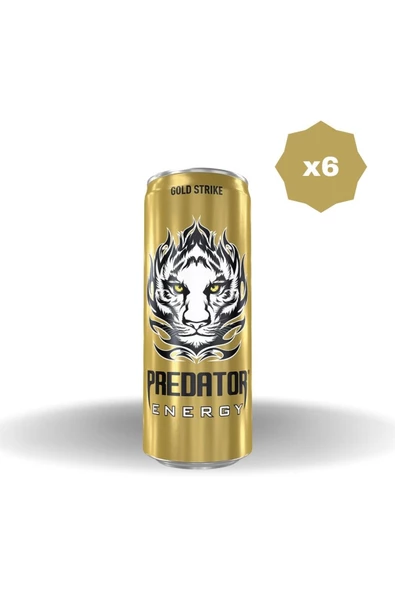 PREDATÖR PREDATOR ENERJİ İÇECEĞİ 250 ML X 6 ADET
