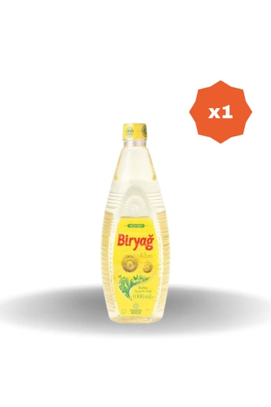 Biryağ BİRYAĞ AYÇİÇEK YAĞI 1 LT X 1 ADET